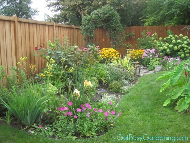 Large Perennial Garden