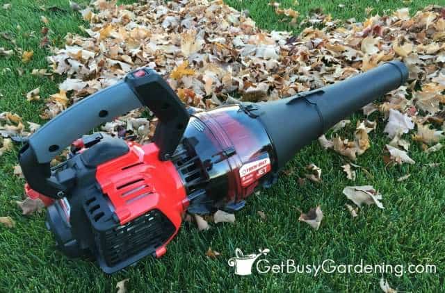Troy-Bilt Jet Blower Assembled