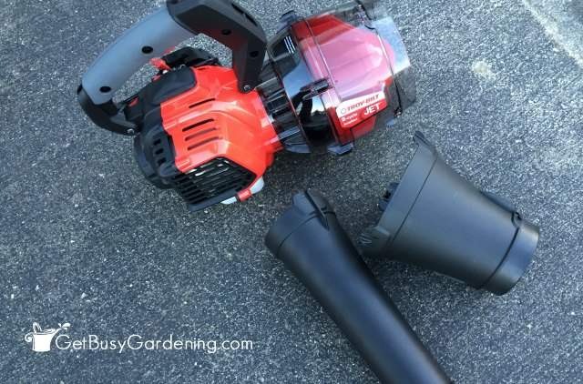 Troy-Bilt Jet Blower Out Of The Box