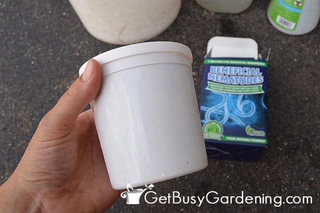 Container Of 7 Million Beneficial Nematodes