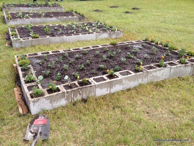 Community garden beds done Community garden beds done