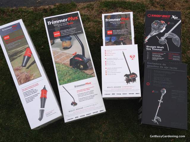 Troy-Bilt Trimmer Plus Attachments