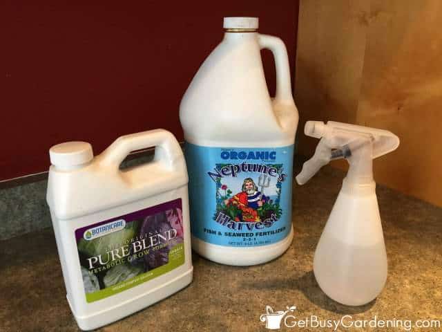 Feed Houseplants Organic Fertilizer