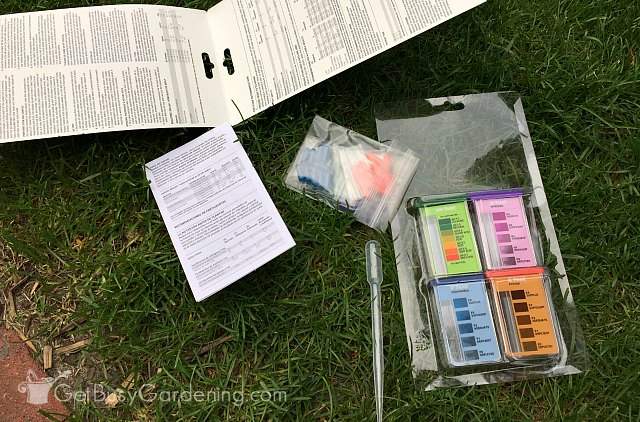 DIY garden soil test kit