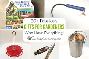 presents for garden lovers