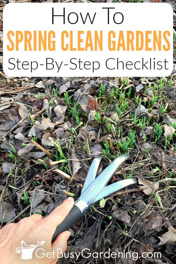 How To Spring Clean Gardens Step-By-Step Checklist
