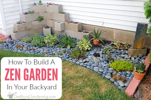 How To Make A Diy Zen Garden In Your Backyard