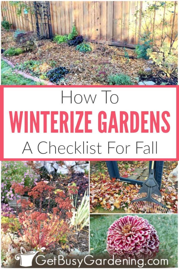 How To Winterize Gardens A Checklist For Fall