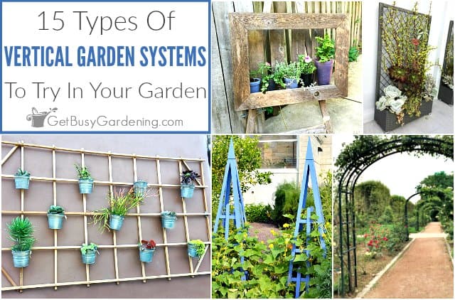 15 Types Of Vertical Gardening Systems Supports Get Busy Gardening