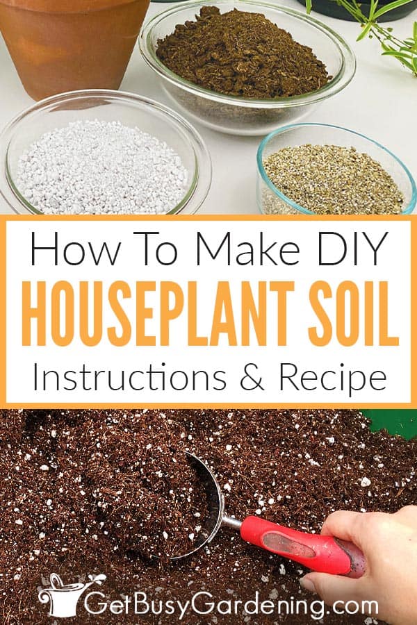 House To Make DIY Houseplant Soil: Instructions & Recipe