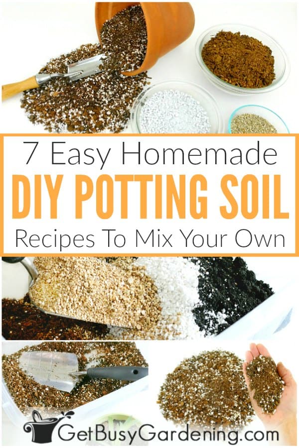 7 Easy Homemade DIY Potting Soil Recipes To Mix Your Own