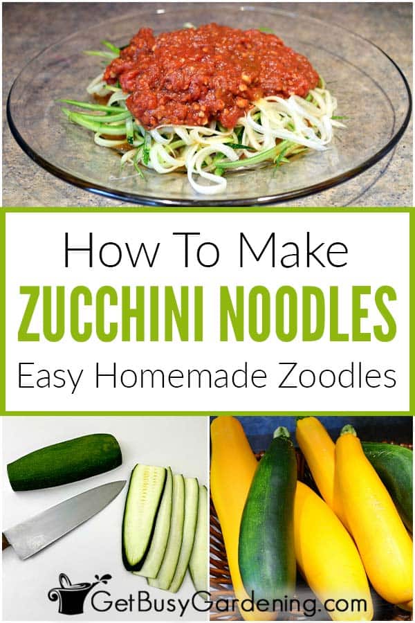 Zucchini Noodles - GetMacroEd How to make Zoodles