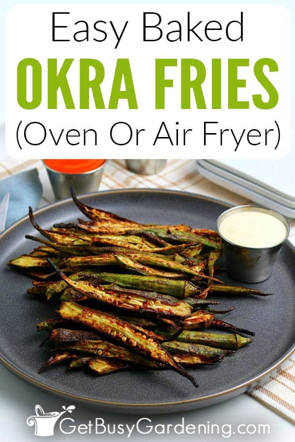 Easy Baked Okra Fries (Oven Or Air Fryer)