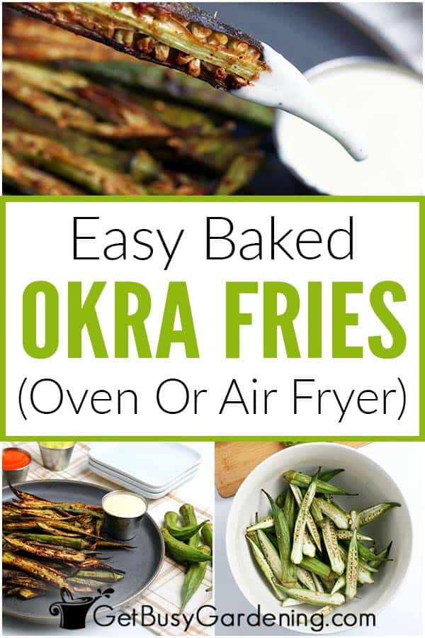 Easy Baked Okra Fries (Oven Or Air Fryer)