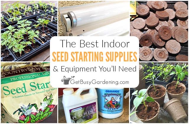 The Best Indoor Seed Starting Supplies & Equipment
