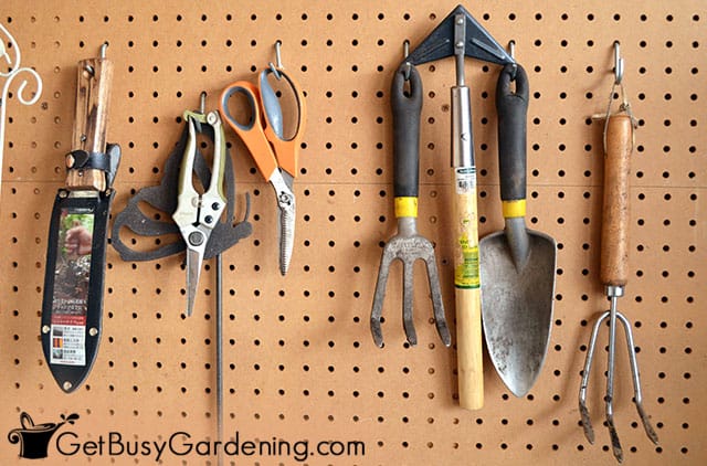 Used gardening tools bought at a fraction of the cost