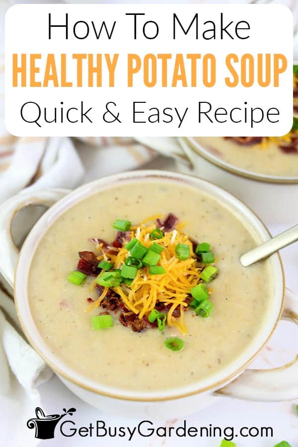 How To Make Healthy Potato Soup Quick & Easy Recipe