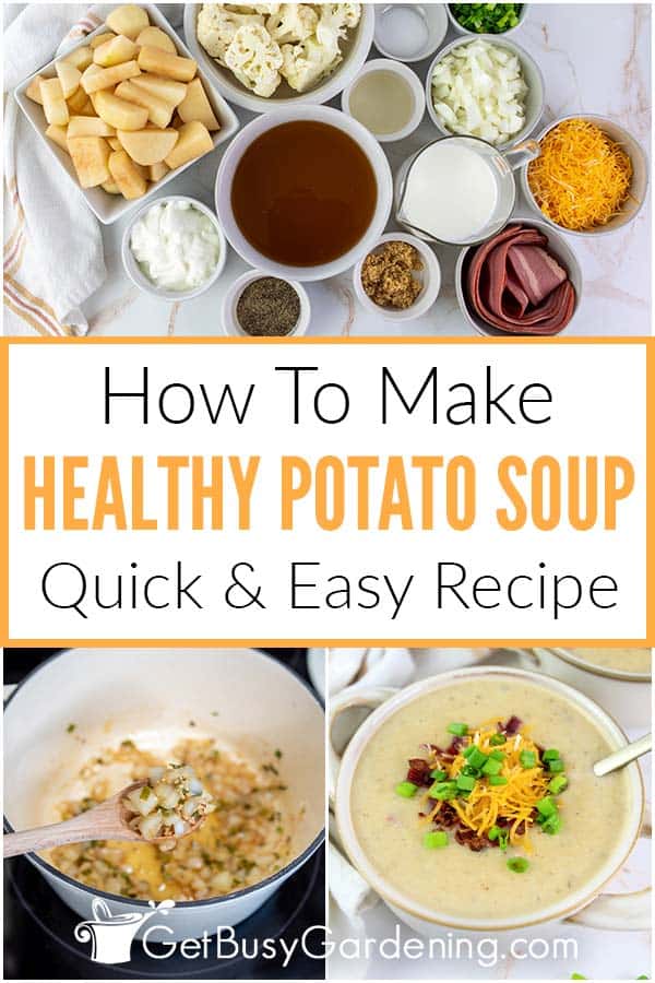 How To Make Healthy Potato Soup Quick & Easy Recipe
