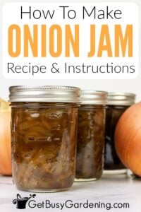 Onion Jam Recipe (Caramelized, Sweet & Savory)