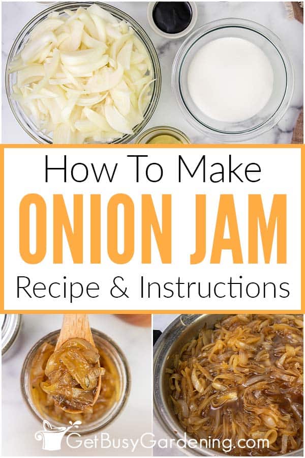 How To Make Onion Jam Recipe & Instructions