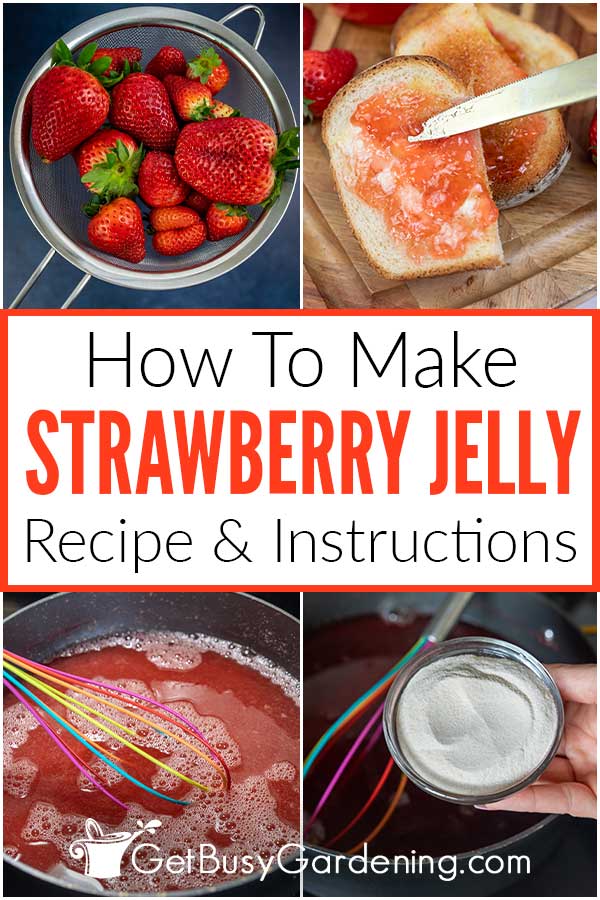 How To Make Strawberry Jelly Recipe & Instructions