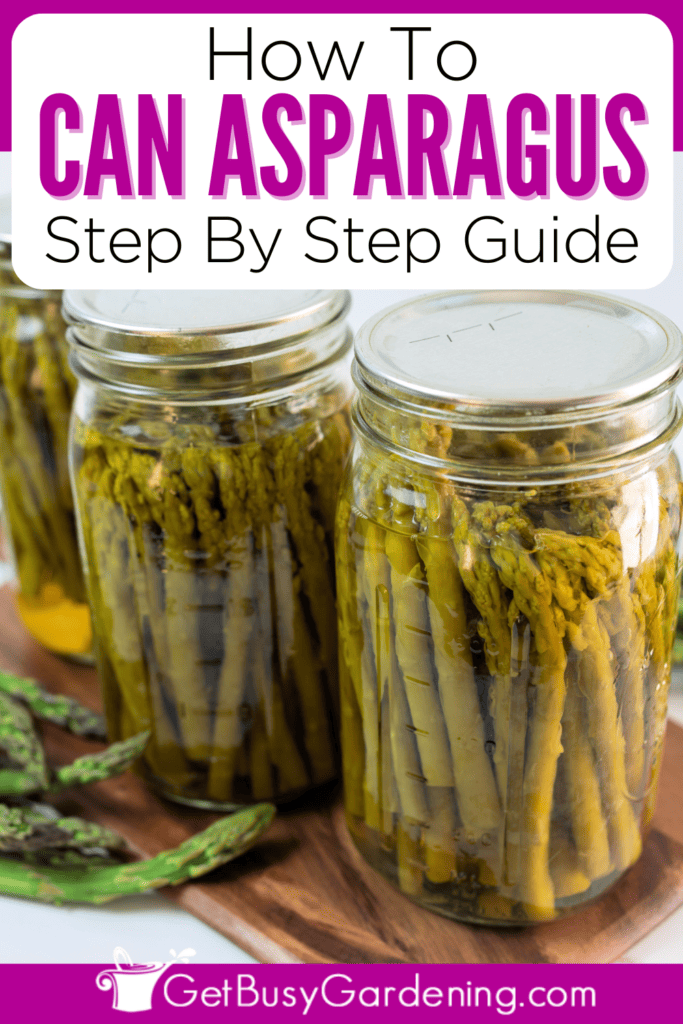 How To Can Asparagus Step By Step Guide