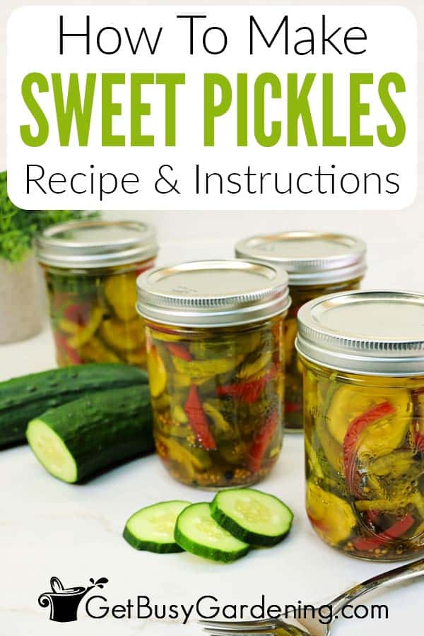 How To Make Sweet Pickles Recipe & Instructions