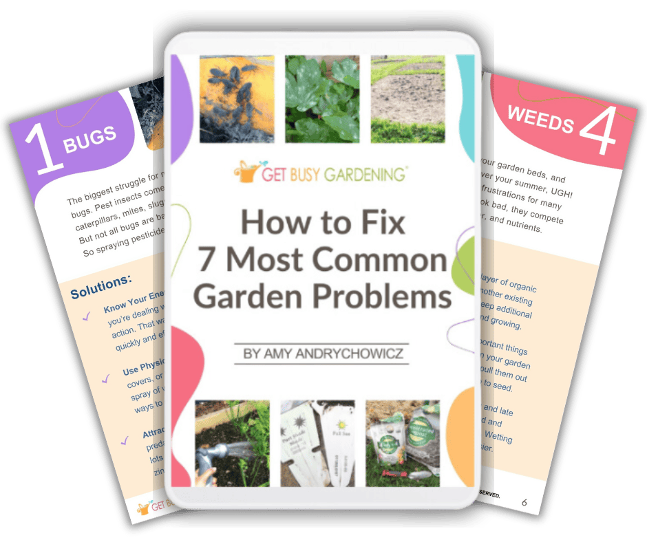 How To Fix Your Garden Problems Guide page excerpts