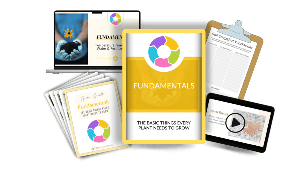 Garden Growth Course Module 0 Fundamentals mockup image.