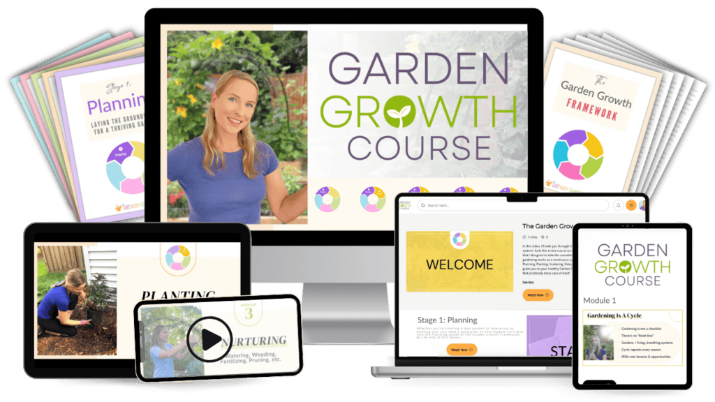 Garden Growth Course mockup image.