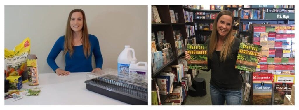 Amy Andrychowicz course and book 2 photo collage.